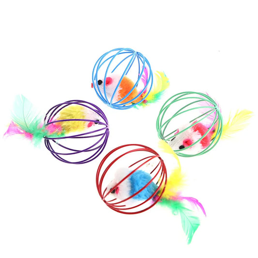 Feather Tail Cat Pet Toy