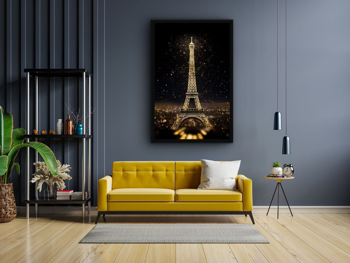 Eiffel Tower Wall Art Decor
