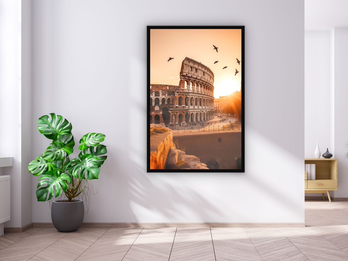 Colosseum Wall Art Decor, Home Decor
