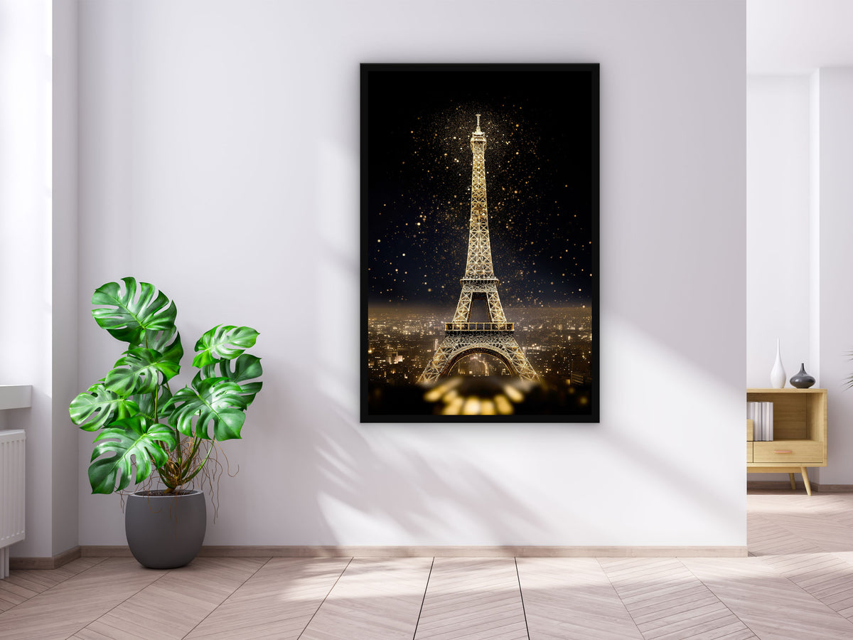 Eiffel Tower Wall Art Decor