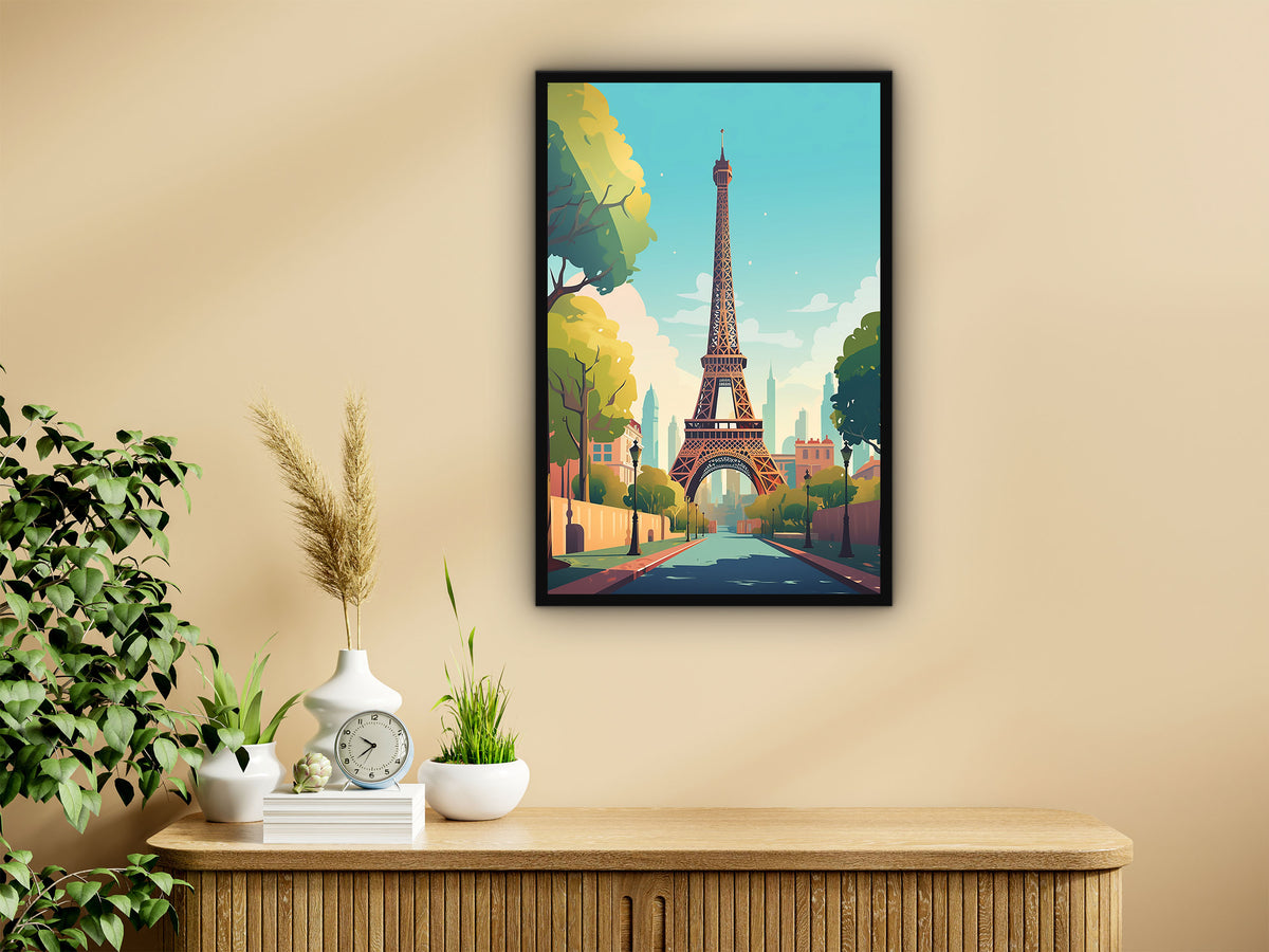 Eiffel Tower Wall Art