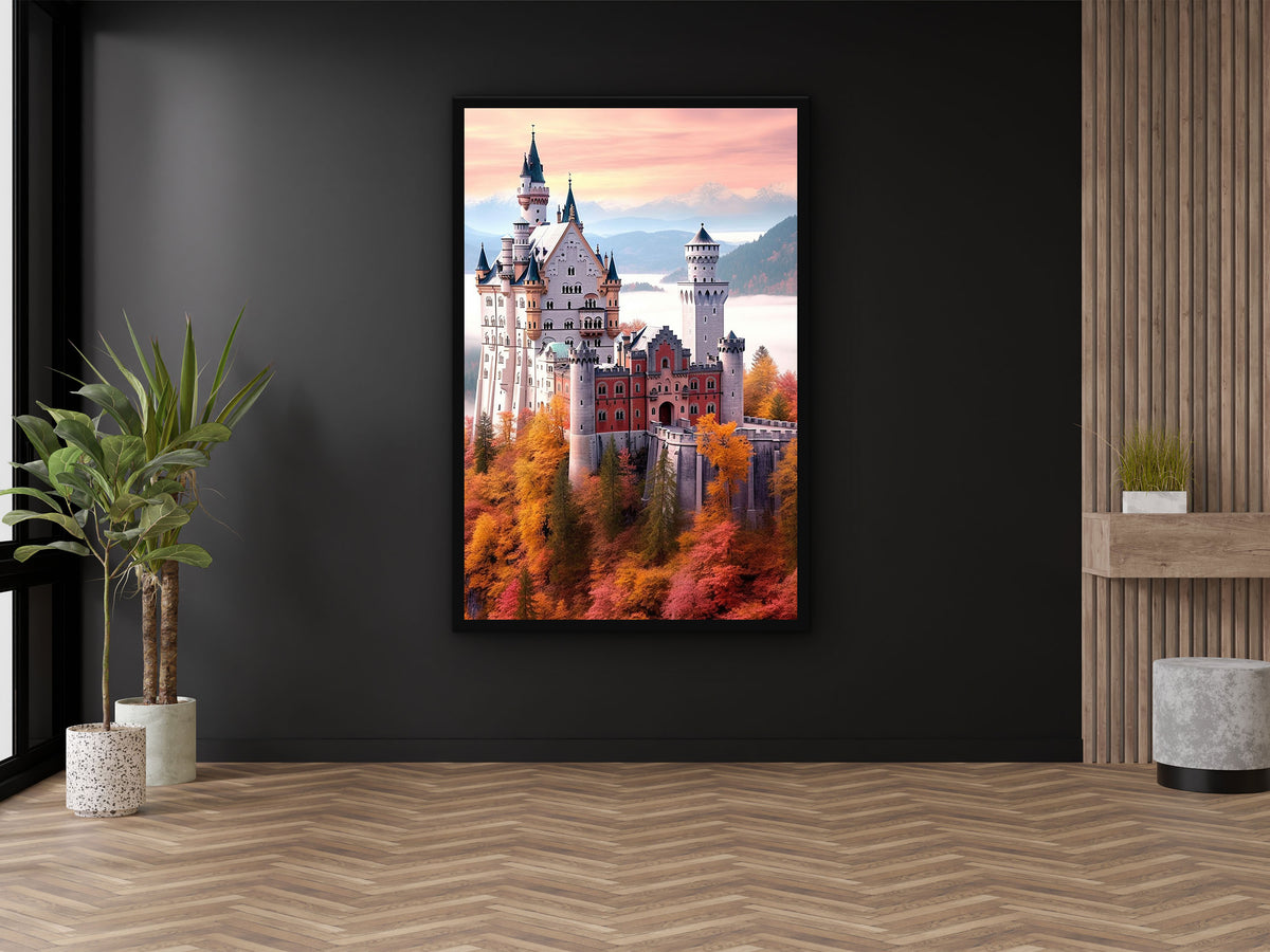 Neuschwanstein Castle Canvas Wall Art