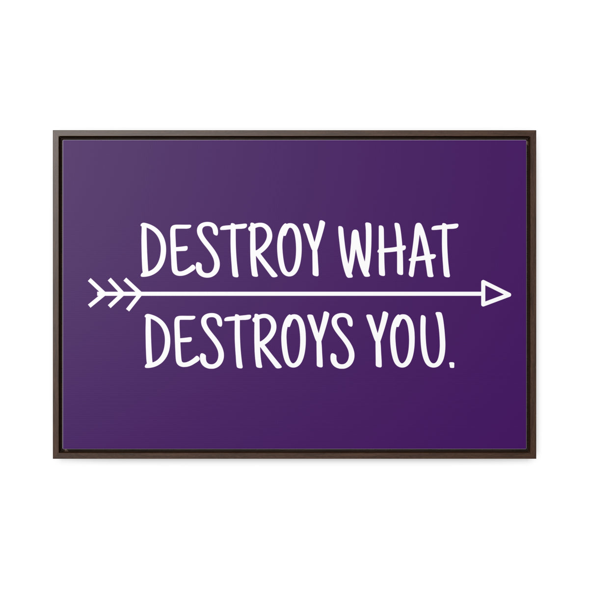 Destroy What Destroys You Wall Art