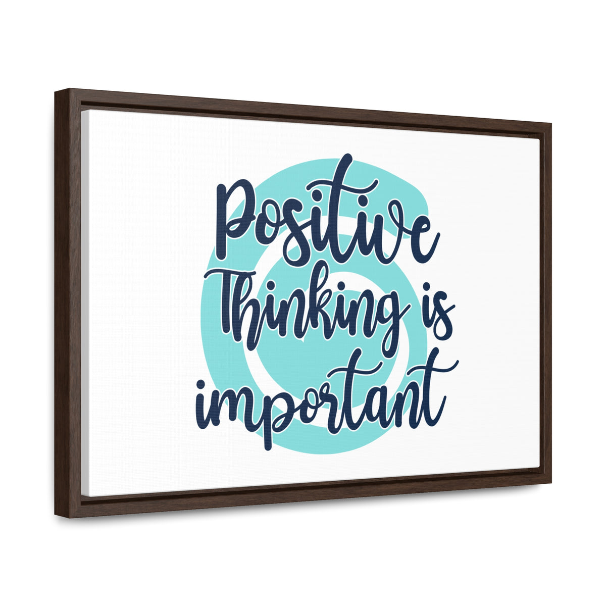 Positive Thinking is Important Wall Art