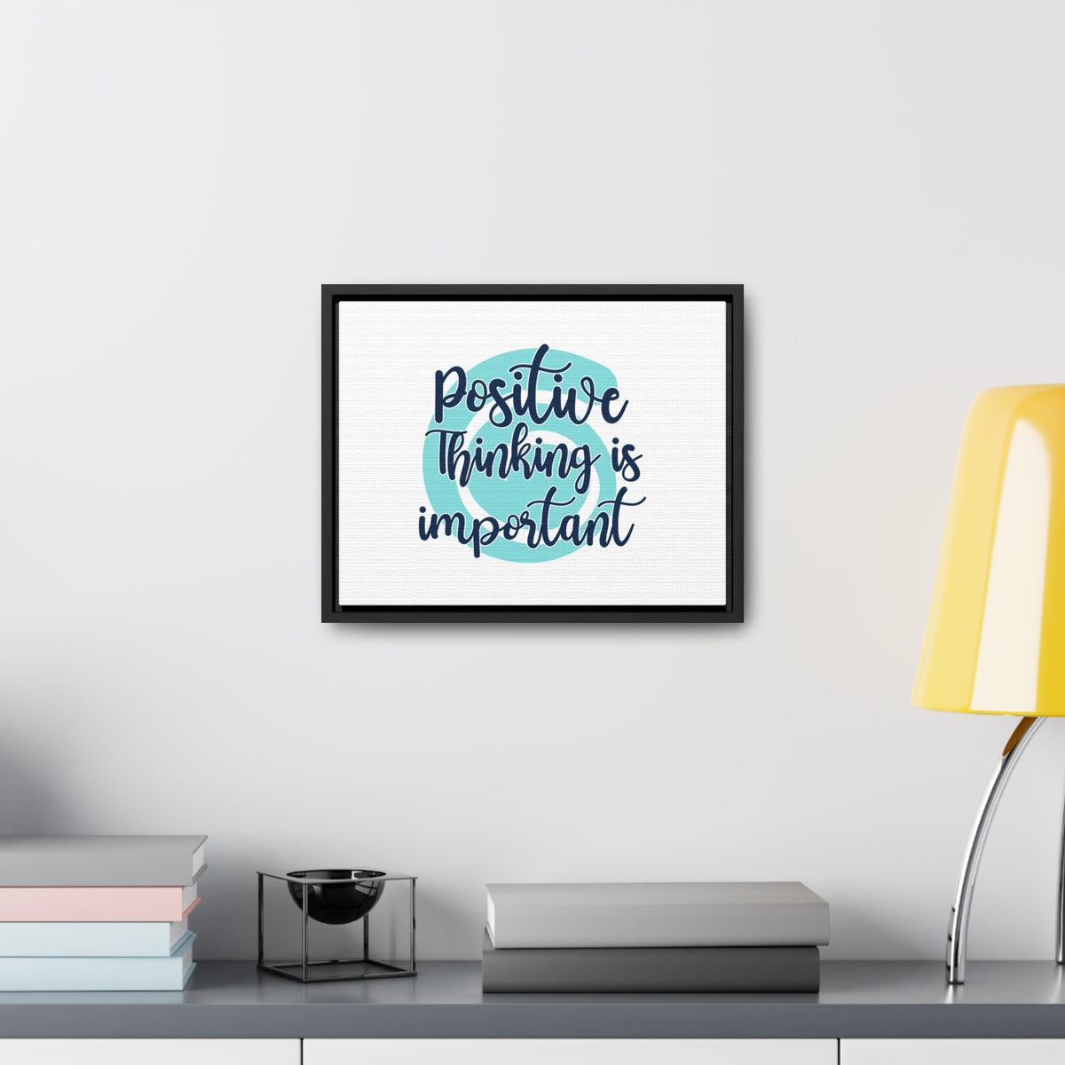 Positive Thinking is Important Wall Art