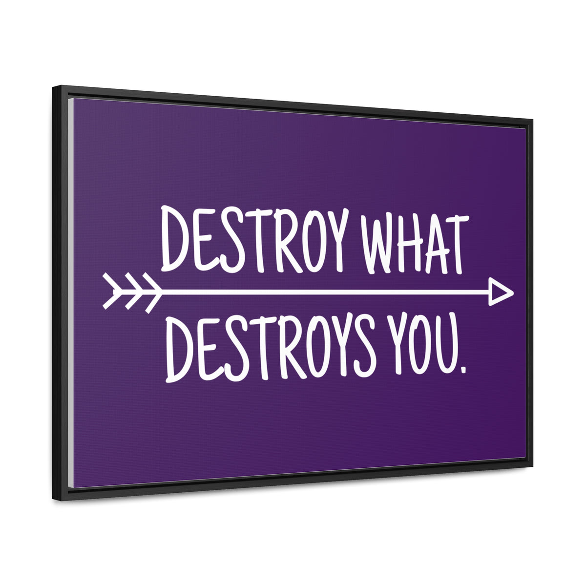 Destroy What Destroys You Wall Art