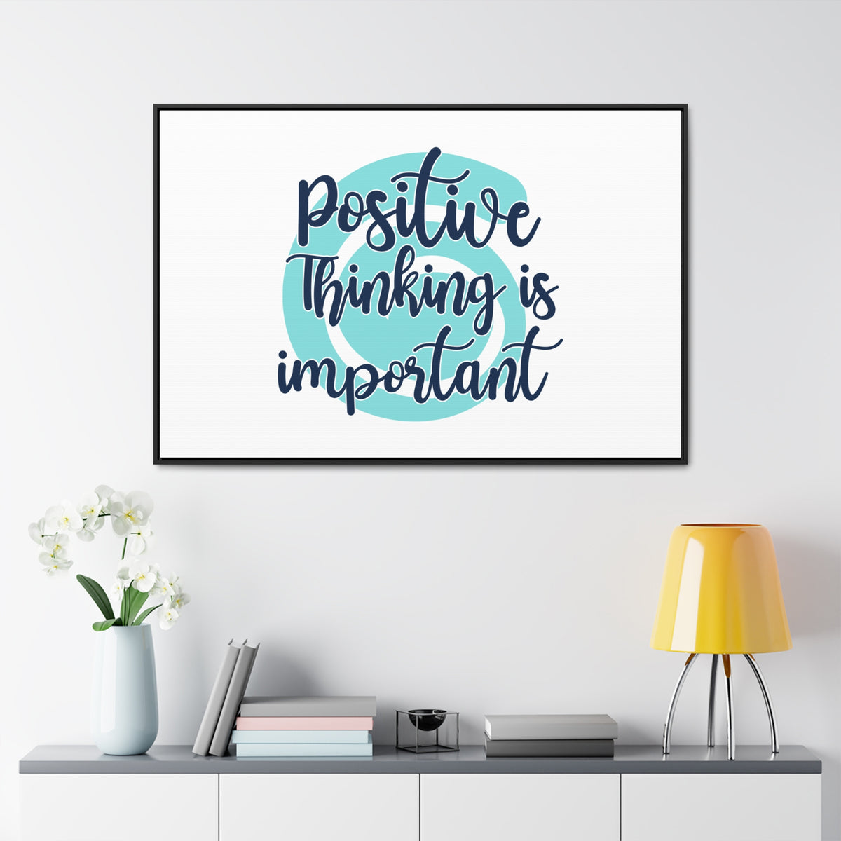 Positive Thinking is Important Wall Art