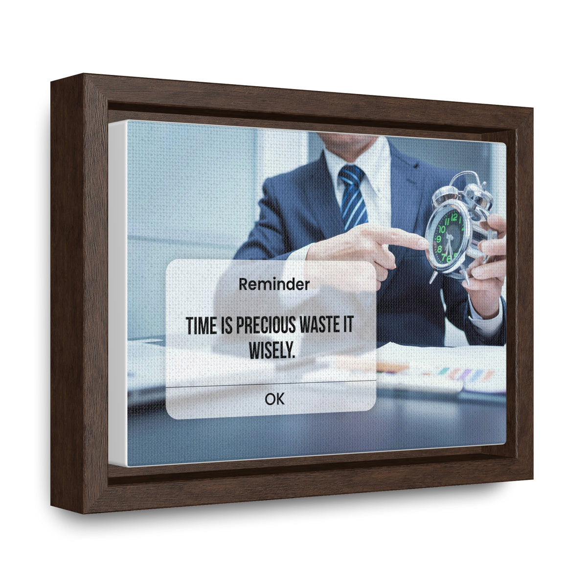 Time is Precious Waste it Wisely Wall Art