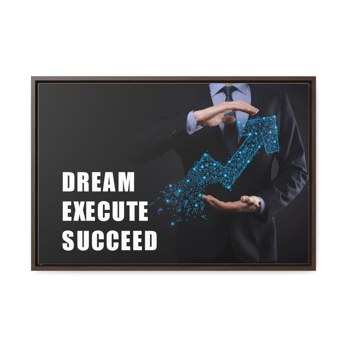 Dream Execute Succeed Wall Art