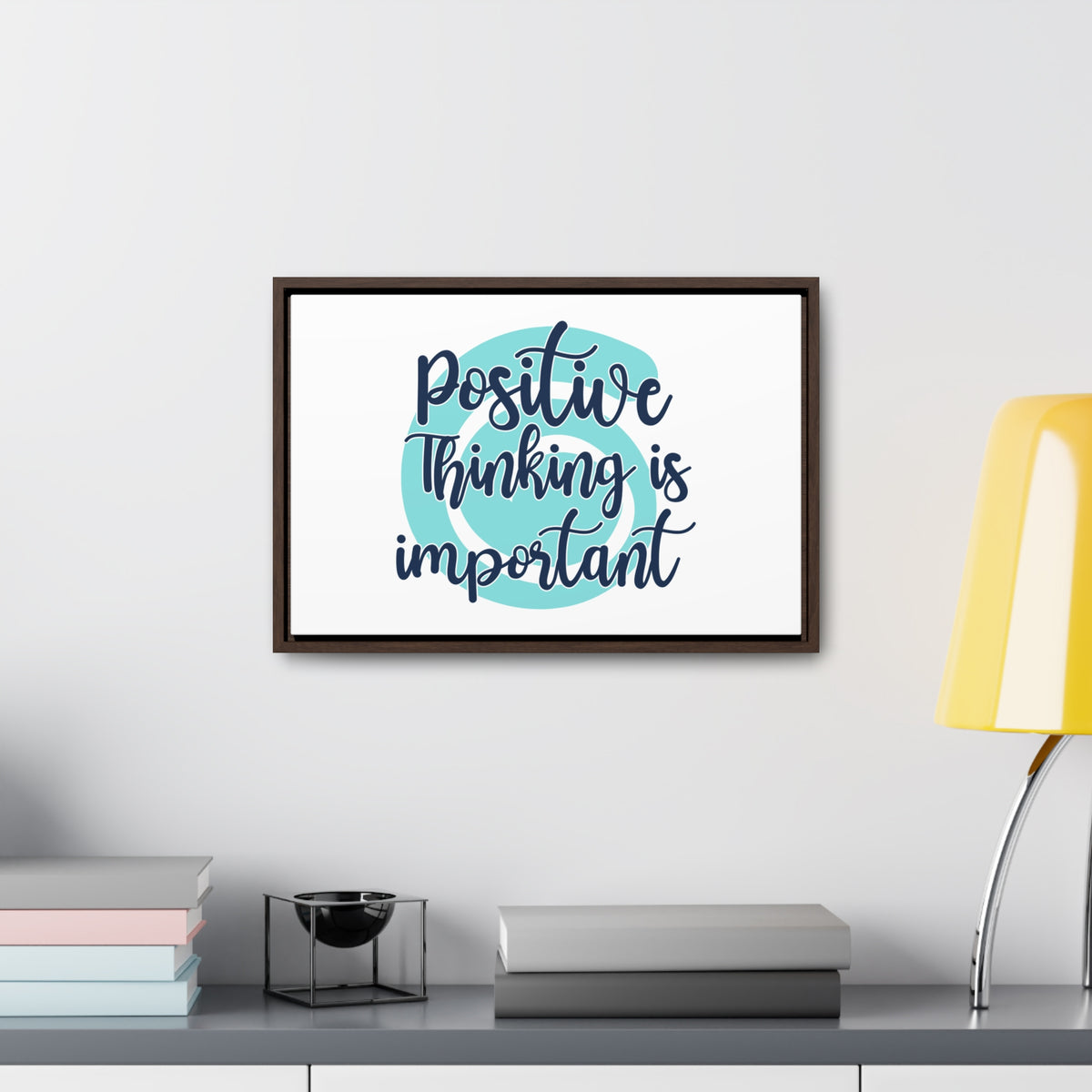 Positive Thinking is Important Wall Art