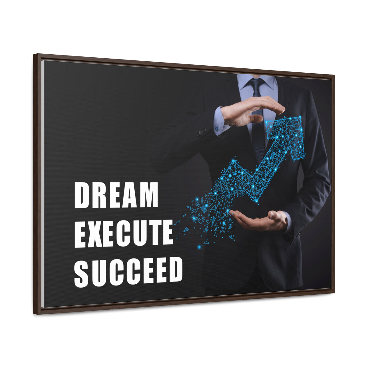 Dream Execute Succeed Wall Art