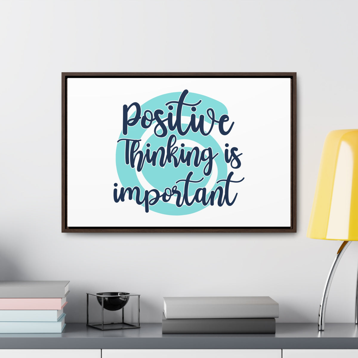 Positive Thinking is Important Wall Art