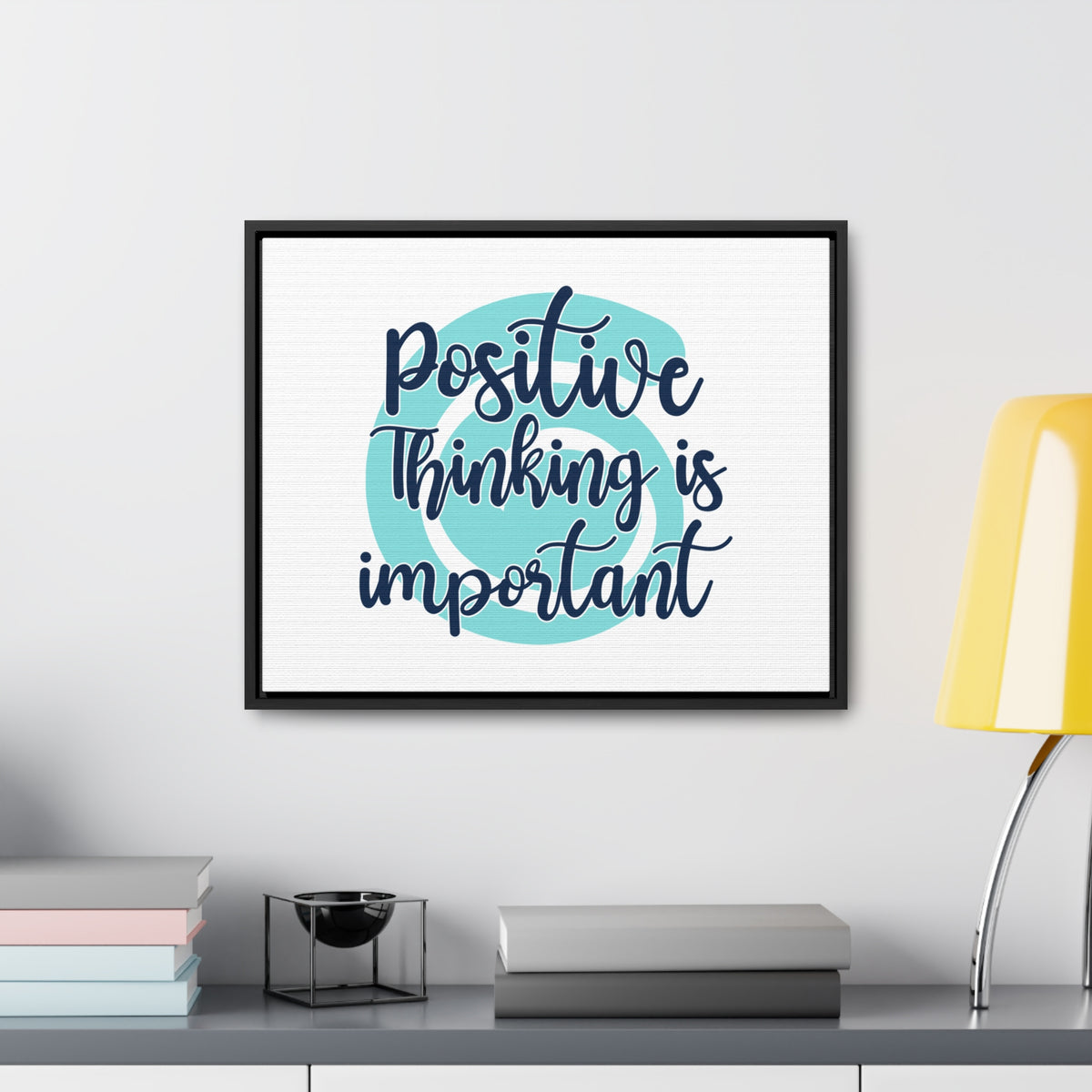 Positive Thinking is Important Wall Art