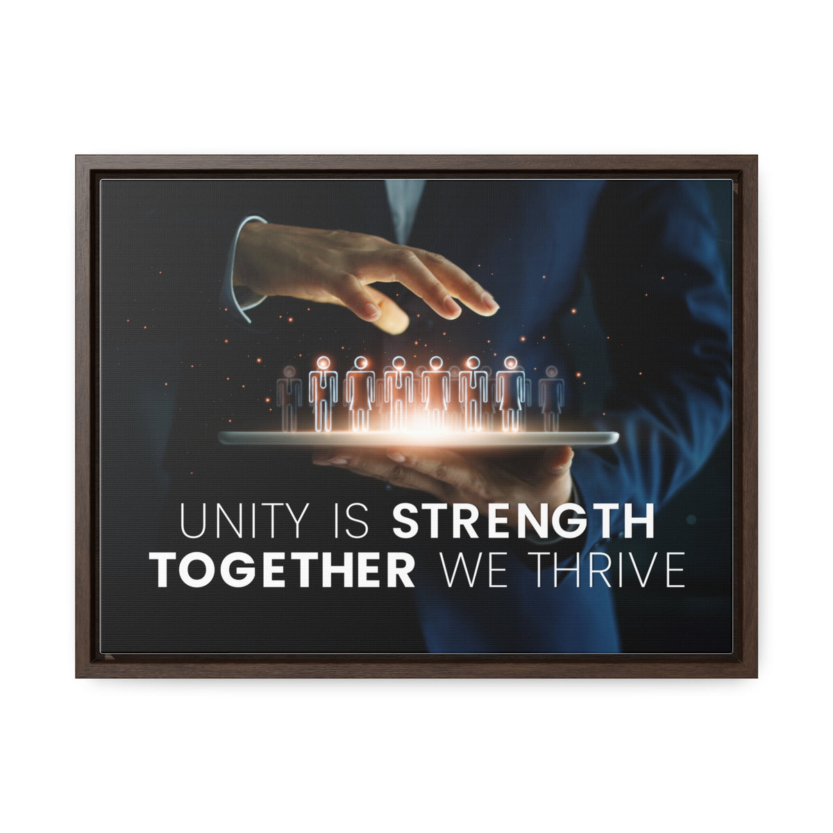 Unity is Strength Together we Thrive Wall Art