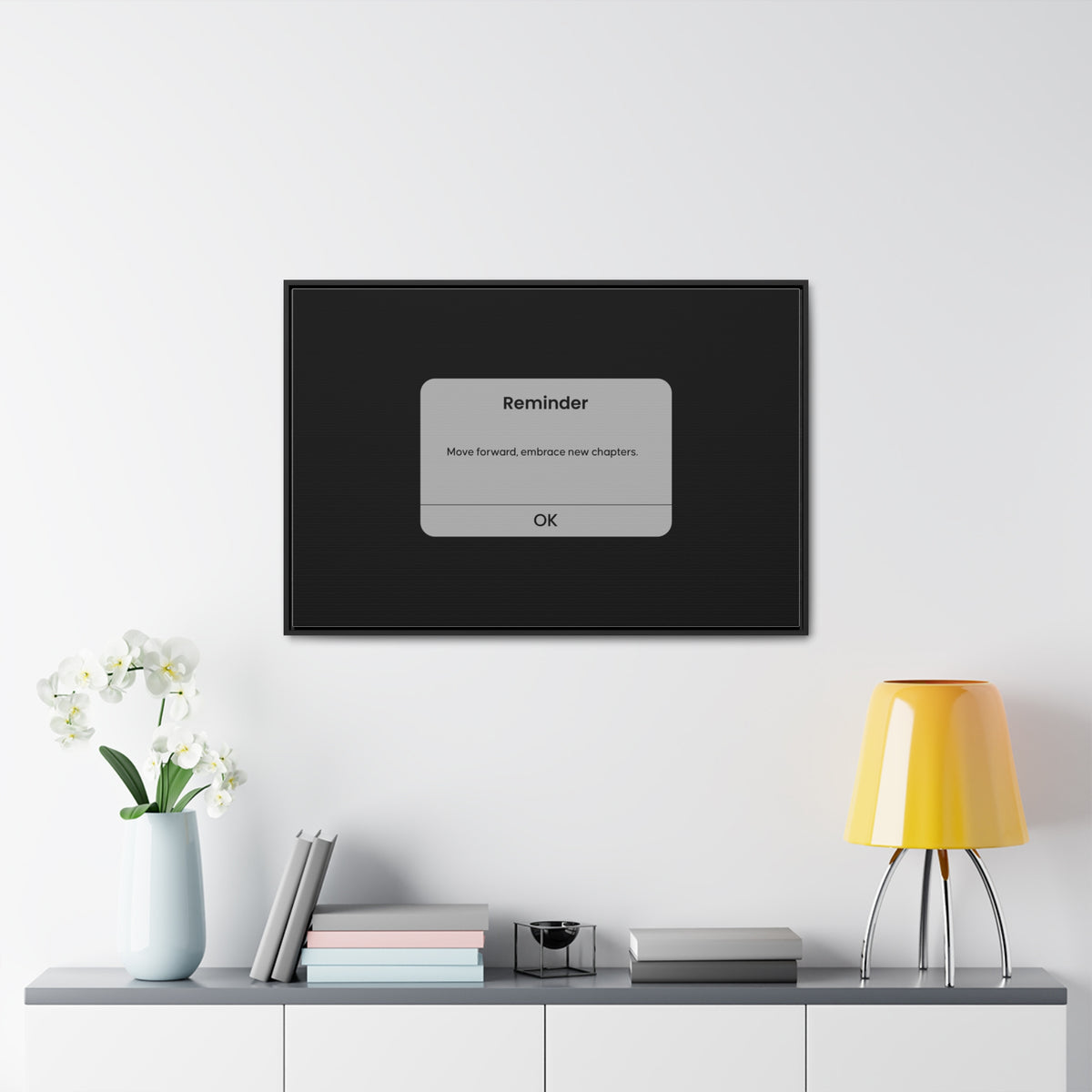 Move Forward, Embrace New Chapters Wall Art