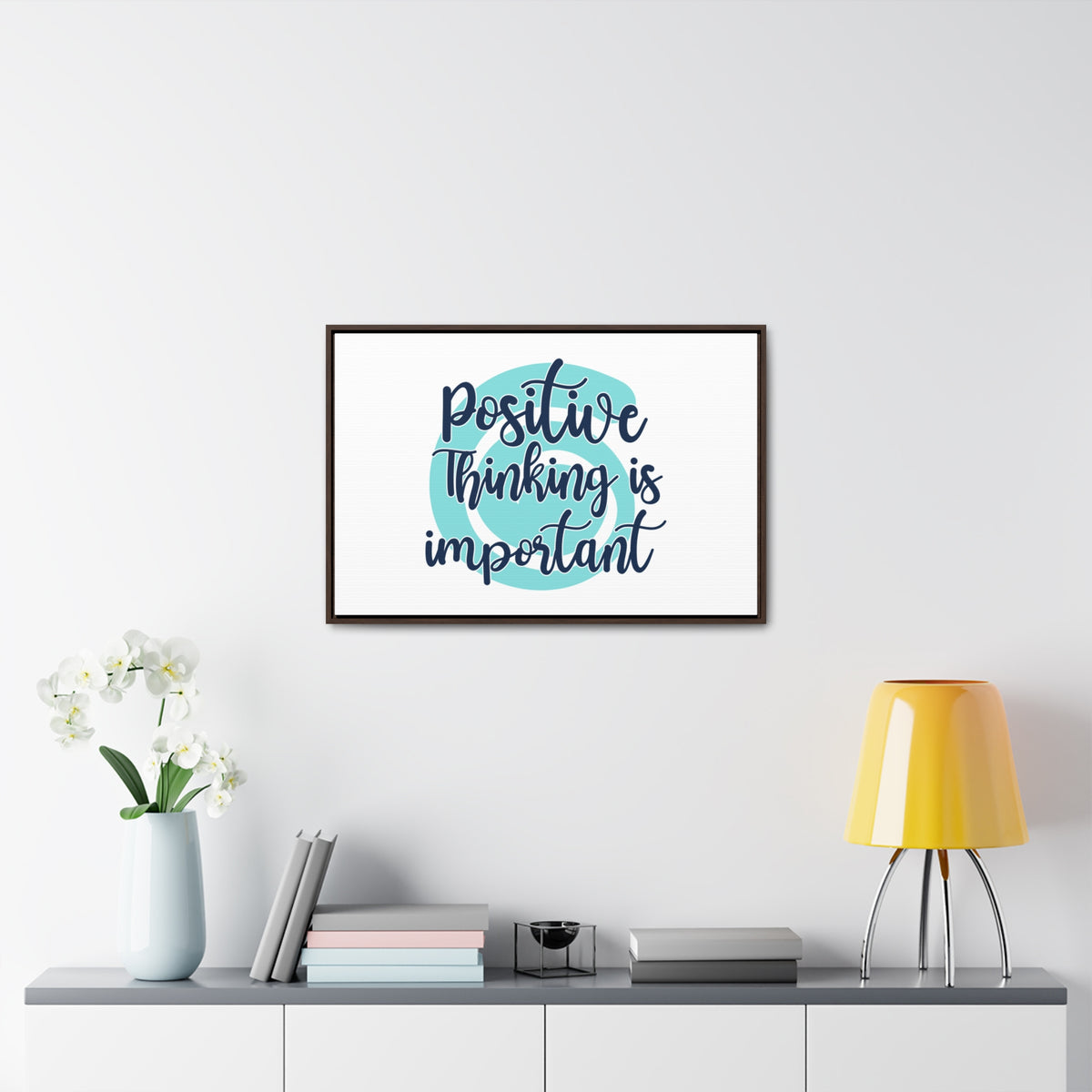 Positive Thinking is Important Wall Art