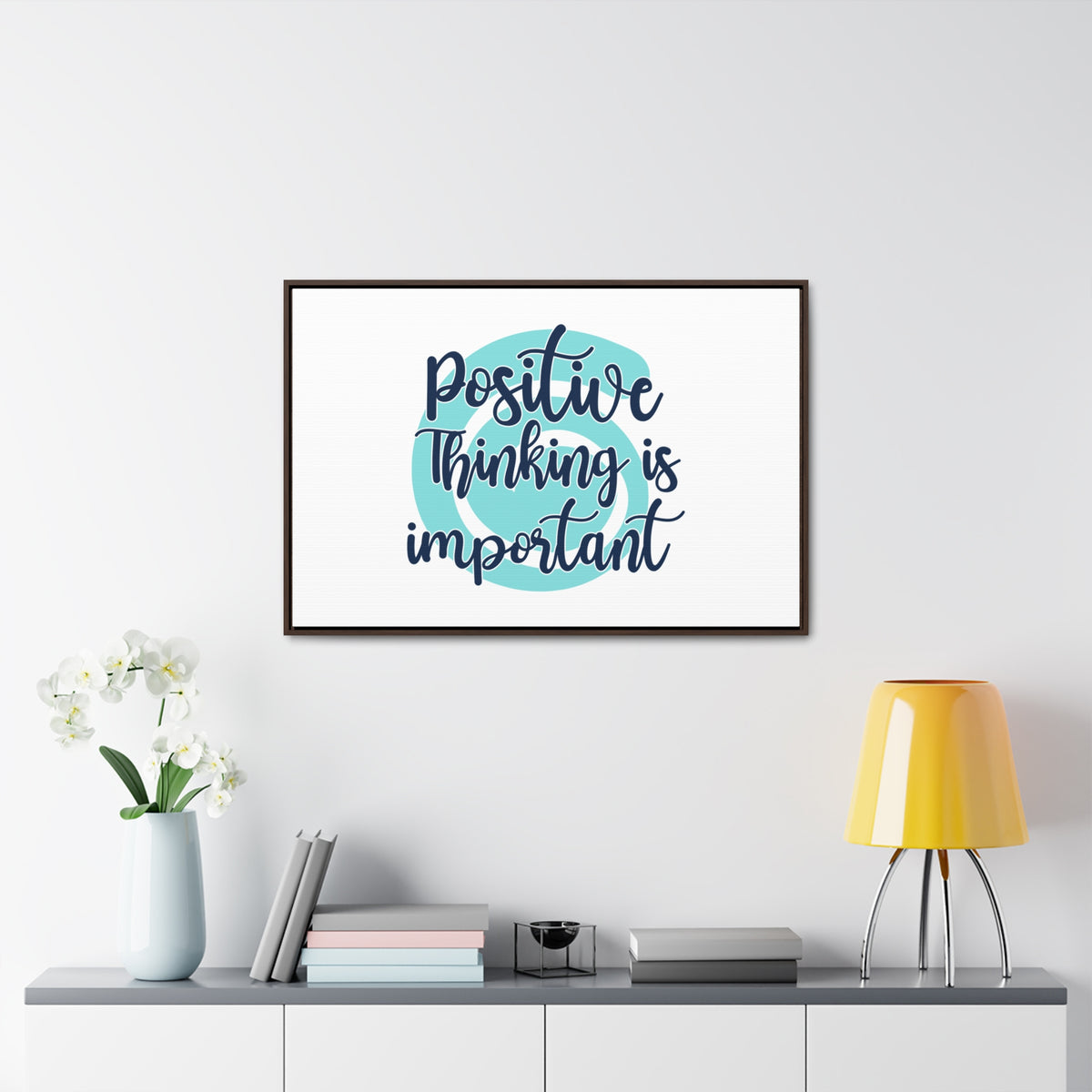 Positive Thinking is Important Wall Art