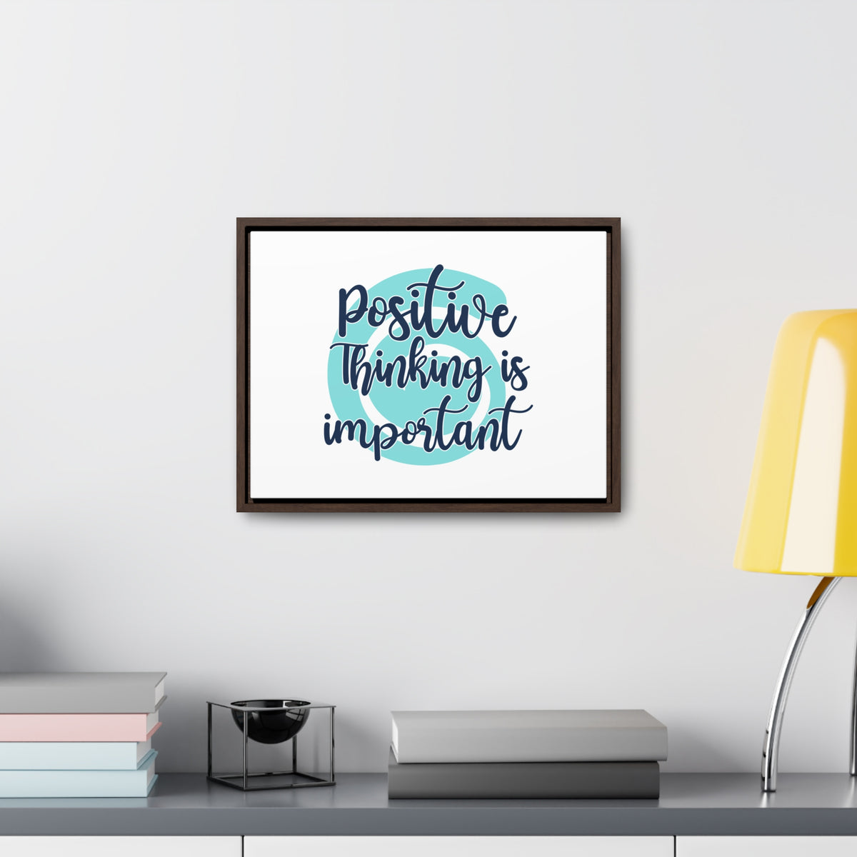 Positive Thinking is Important Wall Art