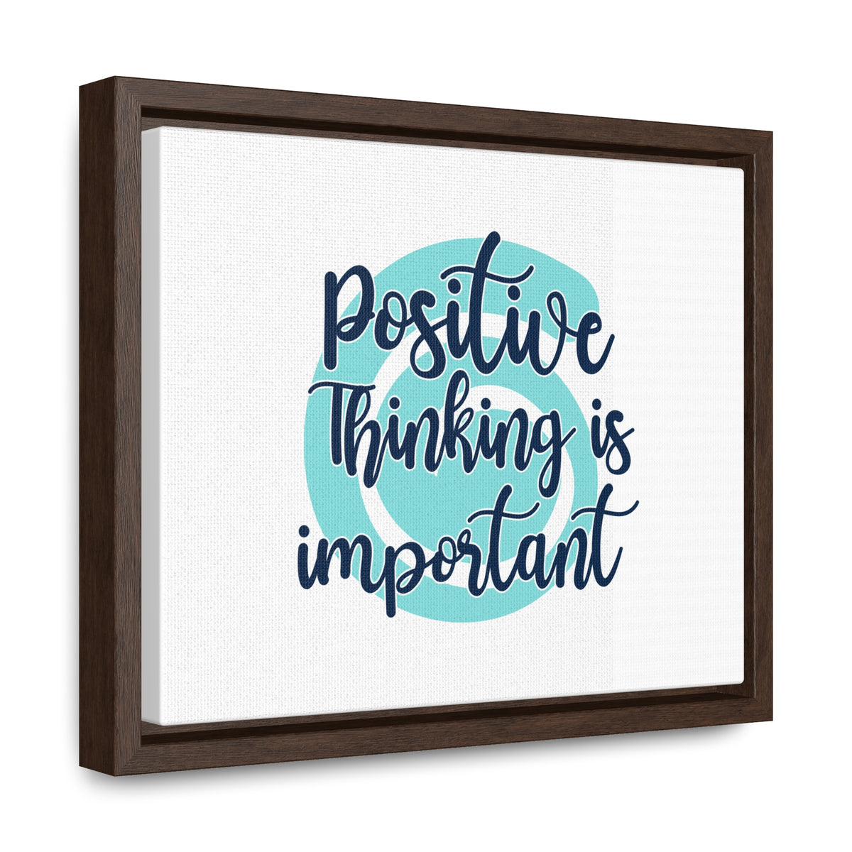 Positive Thinking is Important Wall Art