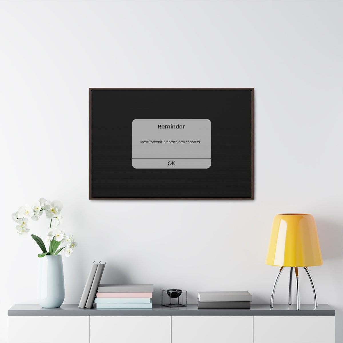 Move Forward, Embrace New Chapters Wall Art