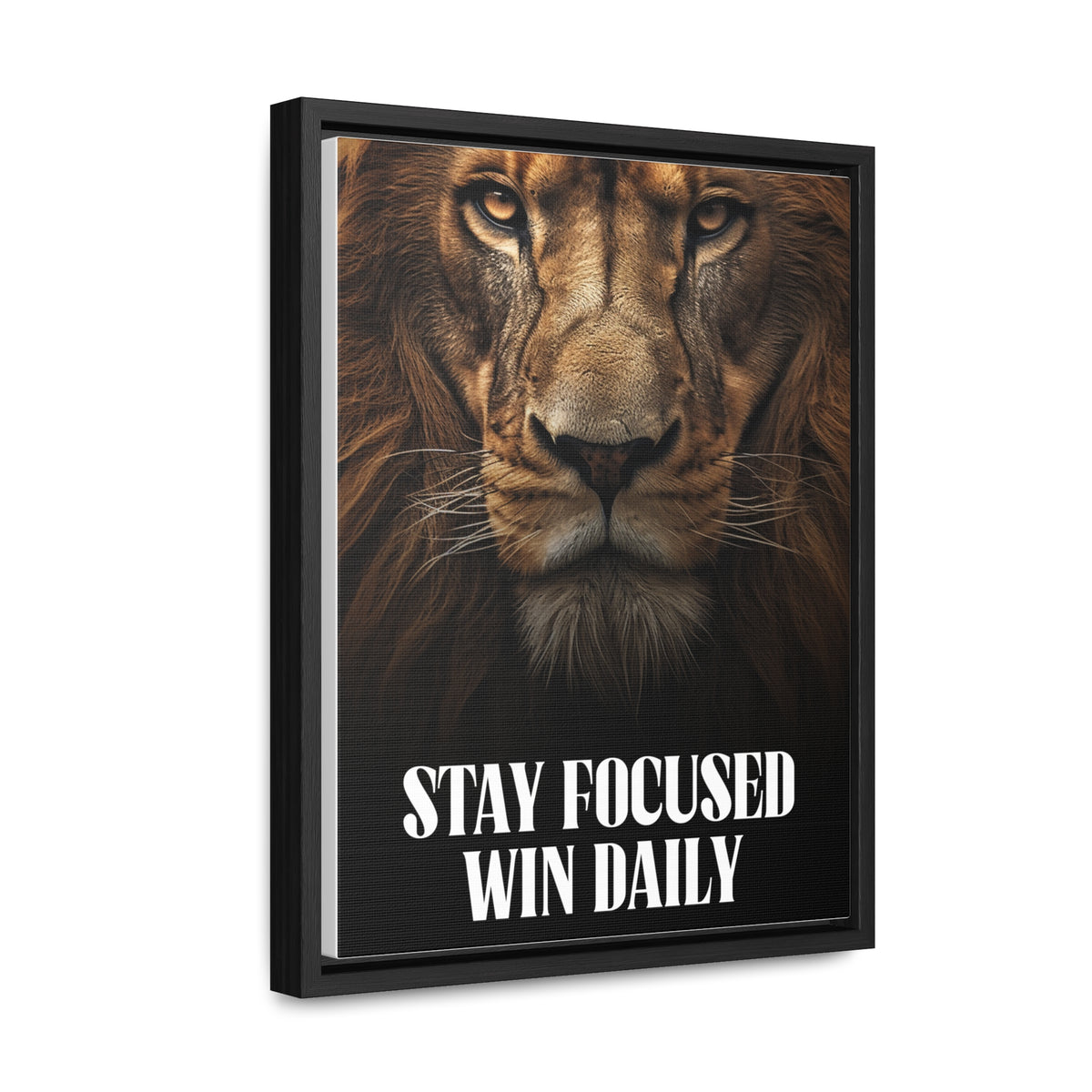 Stay Focused Win Daily Wall Art
