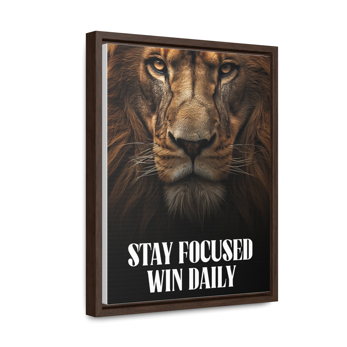 Stay Focused Win Daily Wall Art