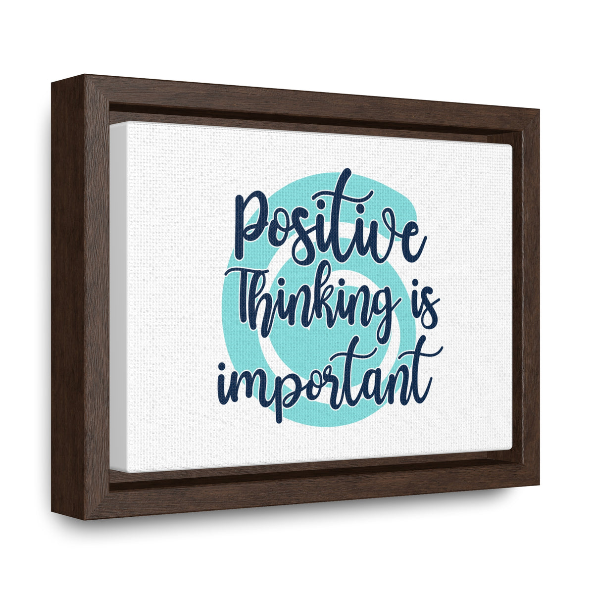 Positive Thinking is Important Wall Art