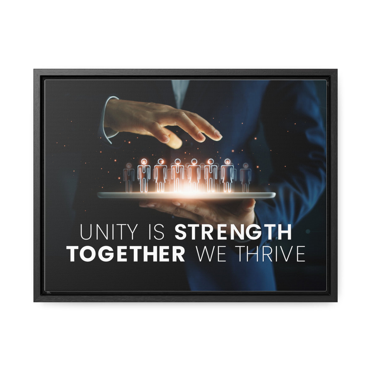 Unity is Strength Together we Thrive Wall Art