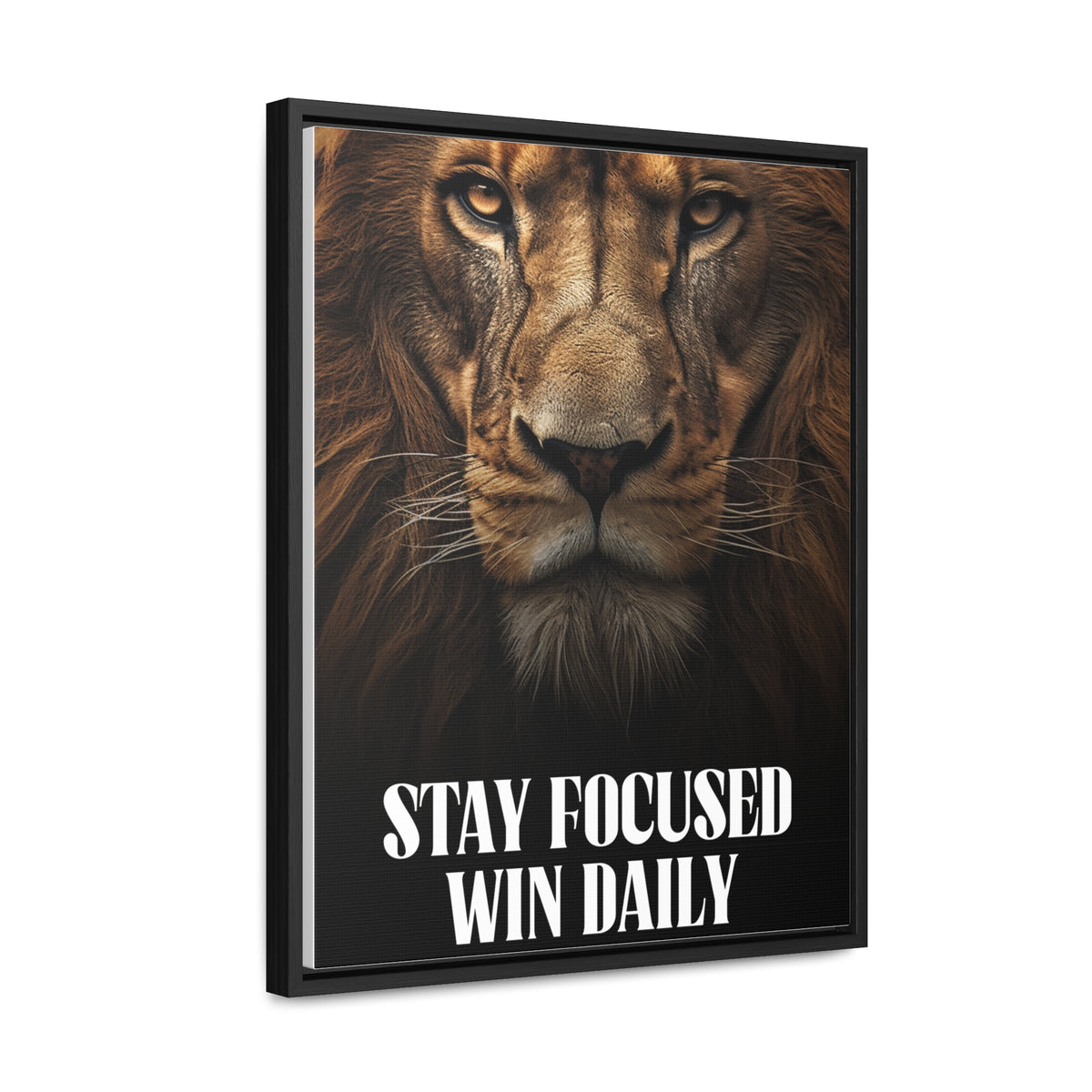 Stay Focused Win Daily Wall Art