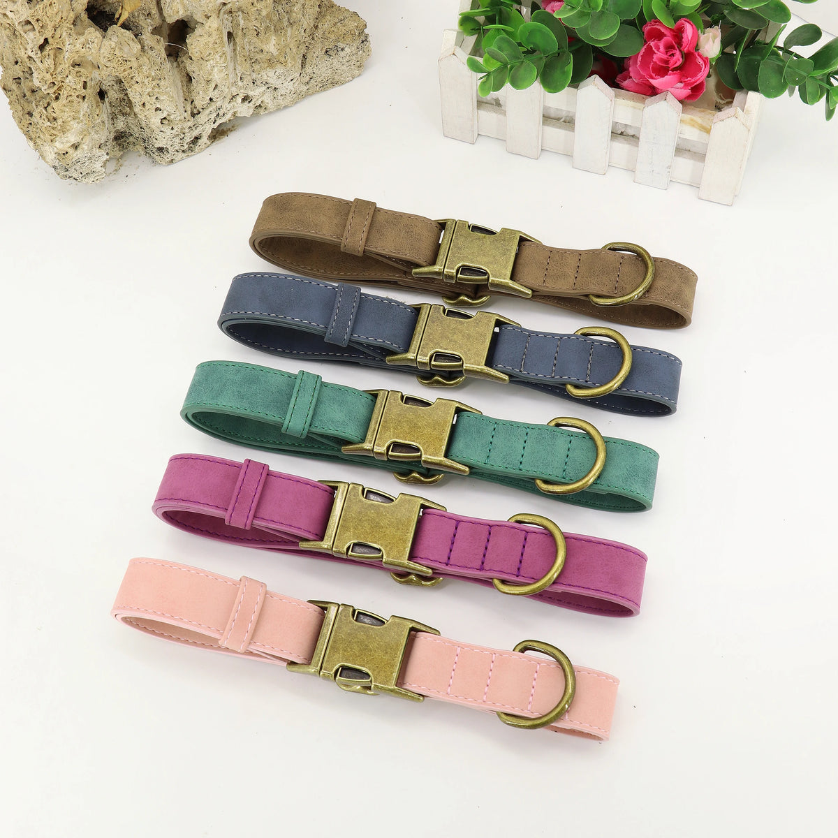 Metal Buckle Fashion Dog Collar