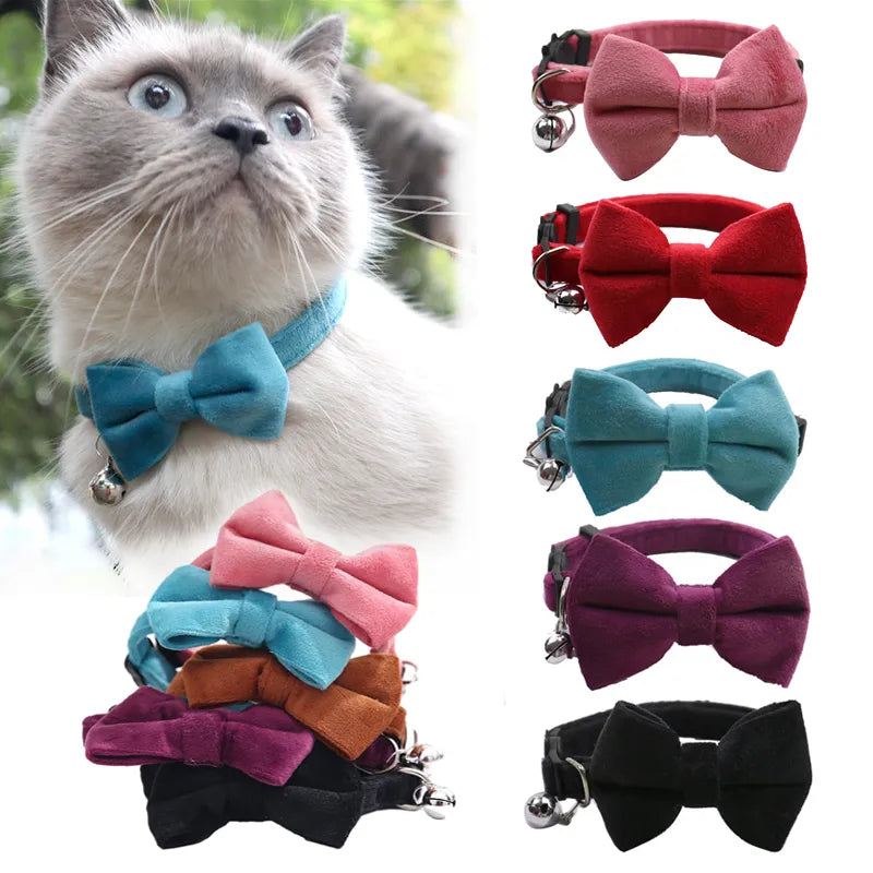 Velvet Cat Collar
