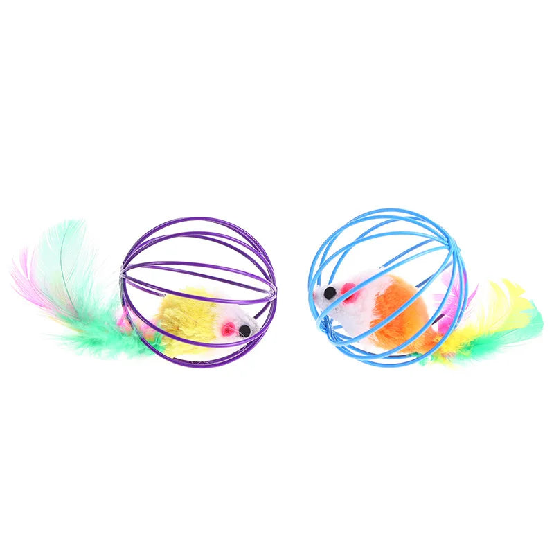 Feather Tail Cat Pet Toy
