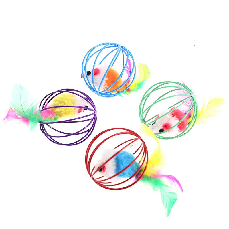 Feather Tail Cat Pet Toy